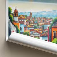 Guanajuato Poster - Mexico Travel Art