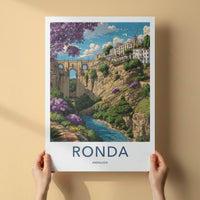 Ronda Poster - Spain Travel Art