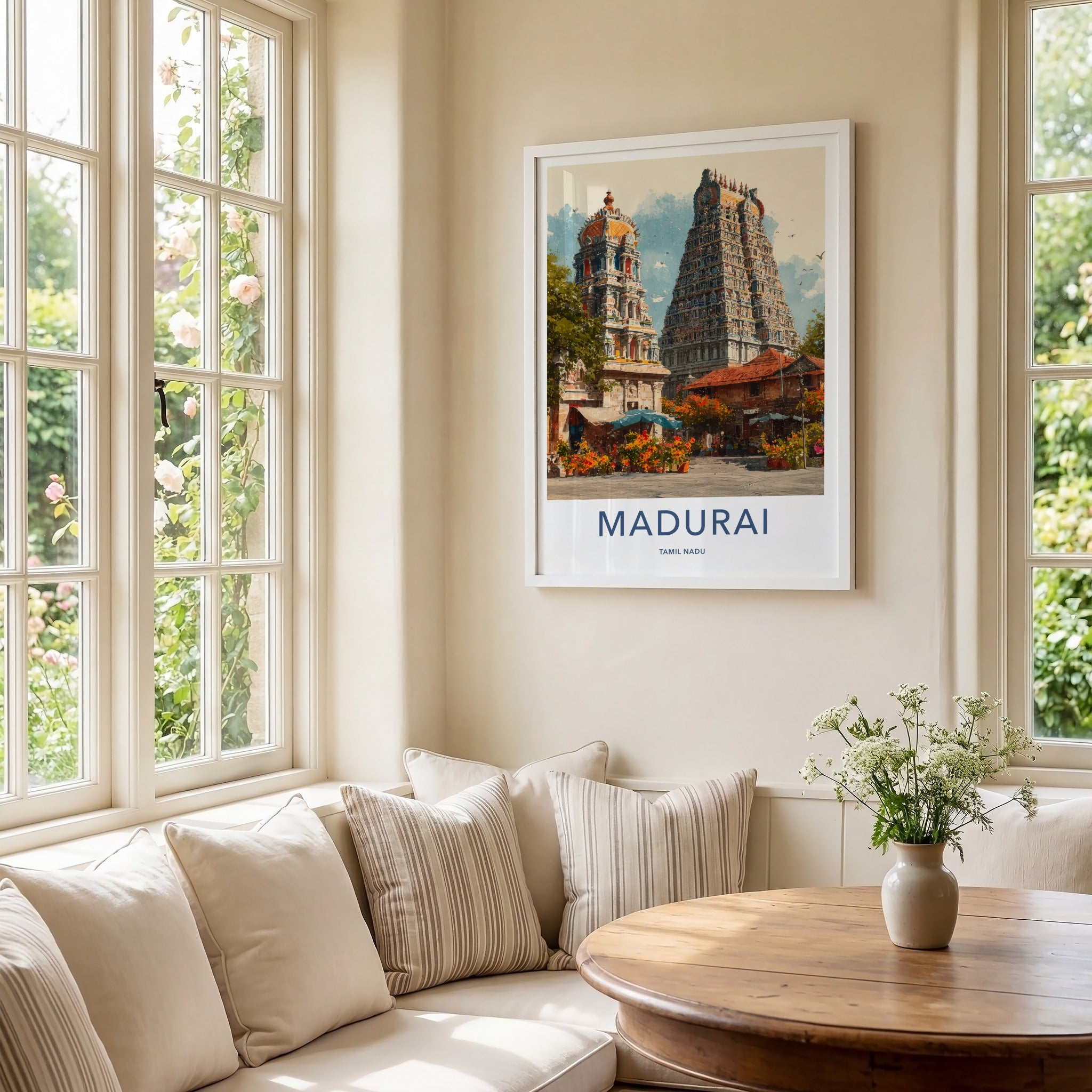 Madurai Poster - India Travel Art