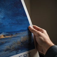 Gobi Desert Poster - Mongolia Wall Art