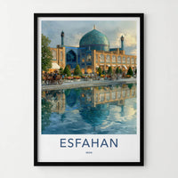Esfahan Poster - Iran Wall Art