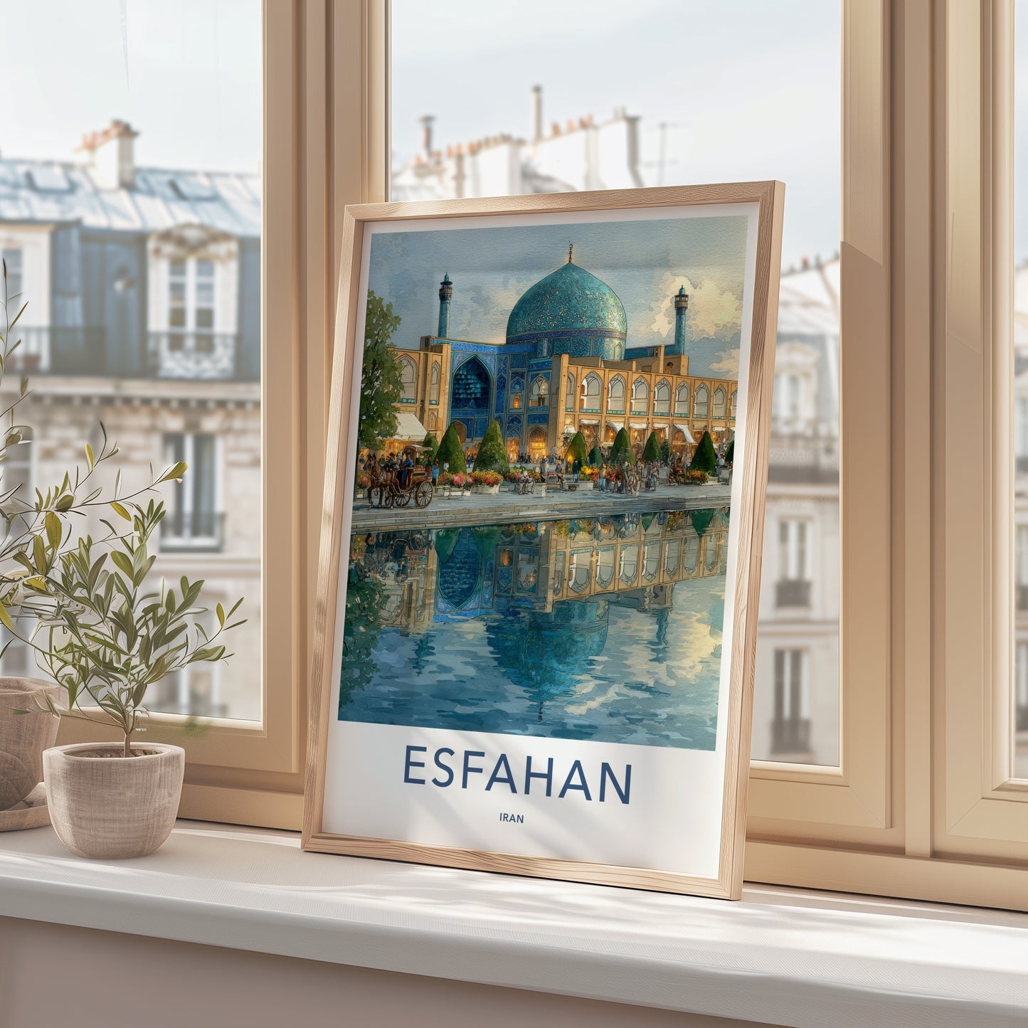 Esfahan Poster - Iran Wall Art