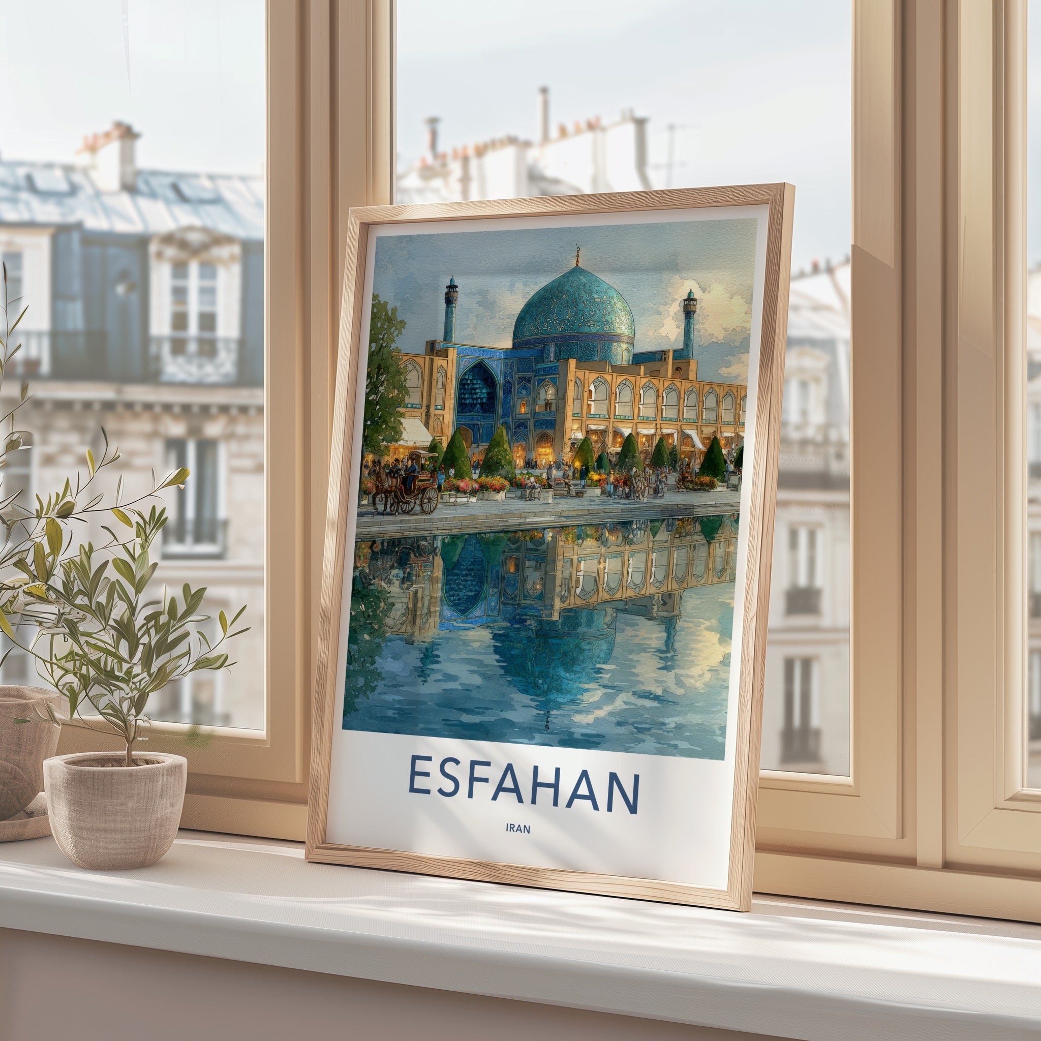 Esfahan Poster - Iran Wall Art