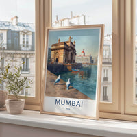 Mumbai Poster - India Art Print