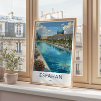 Esfahan Poster - Iran Wall Art