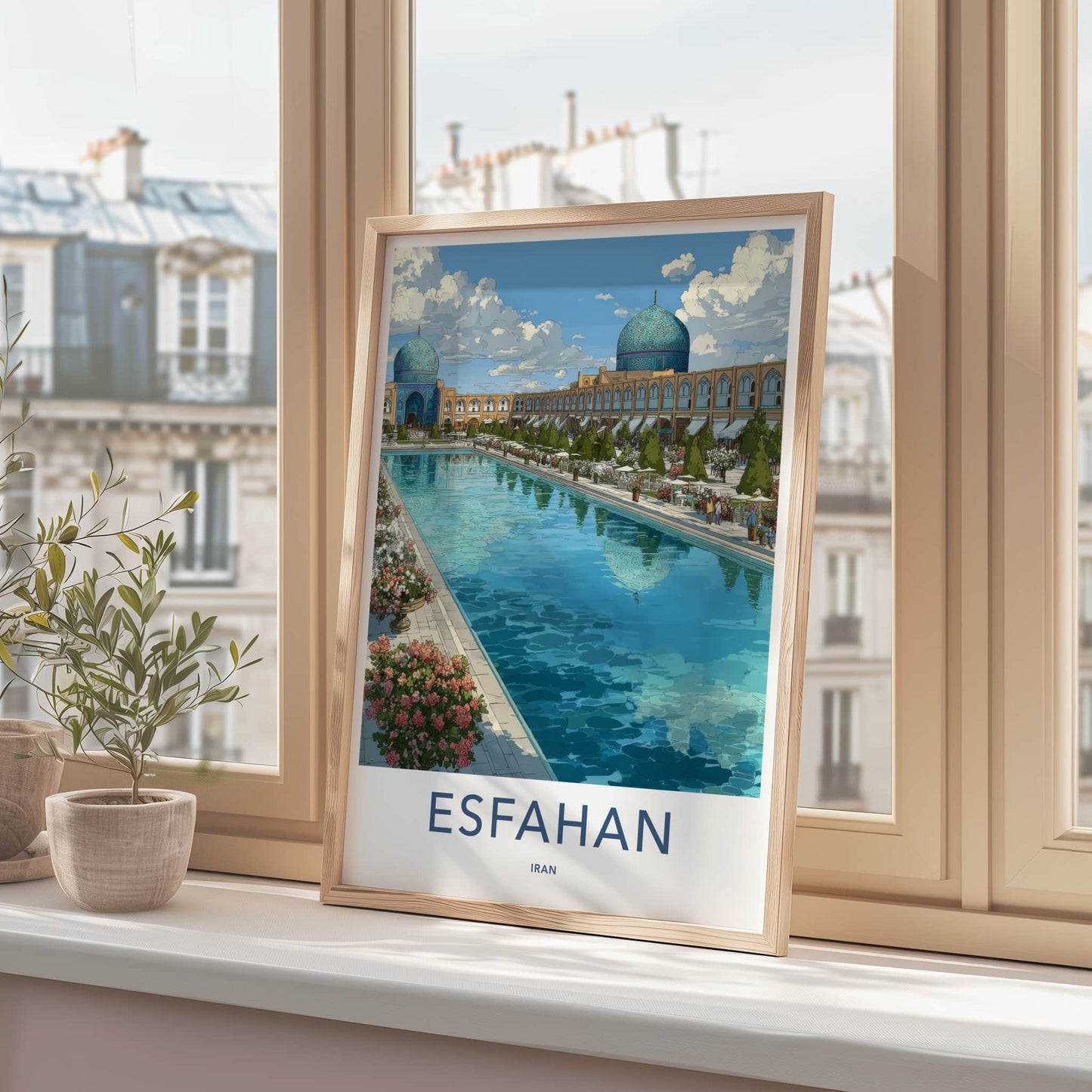 Esfahan Poster - Iran Wall Art