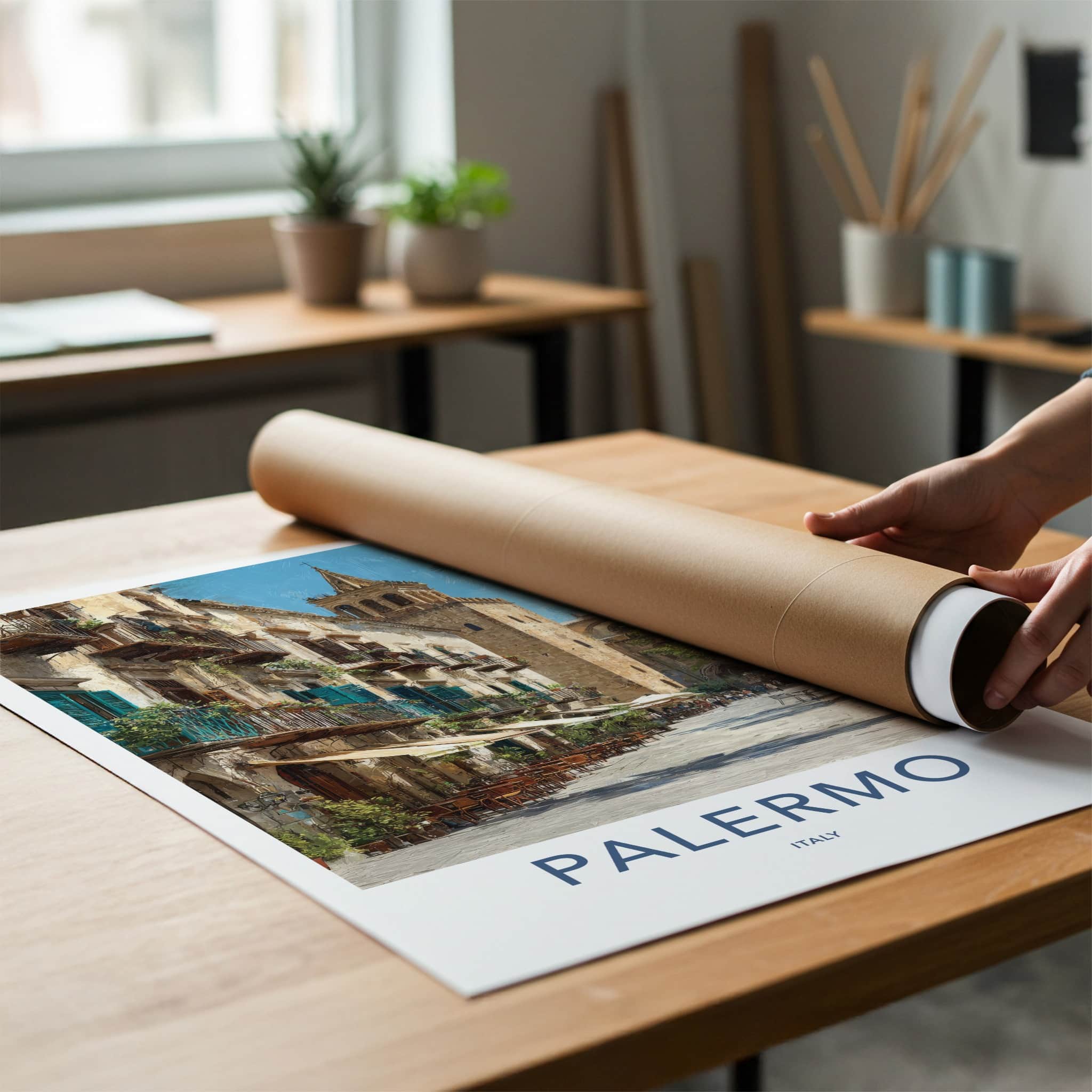 Palermo Poster - Italy Art