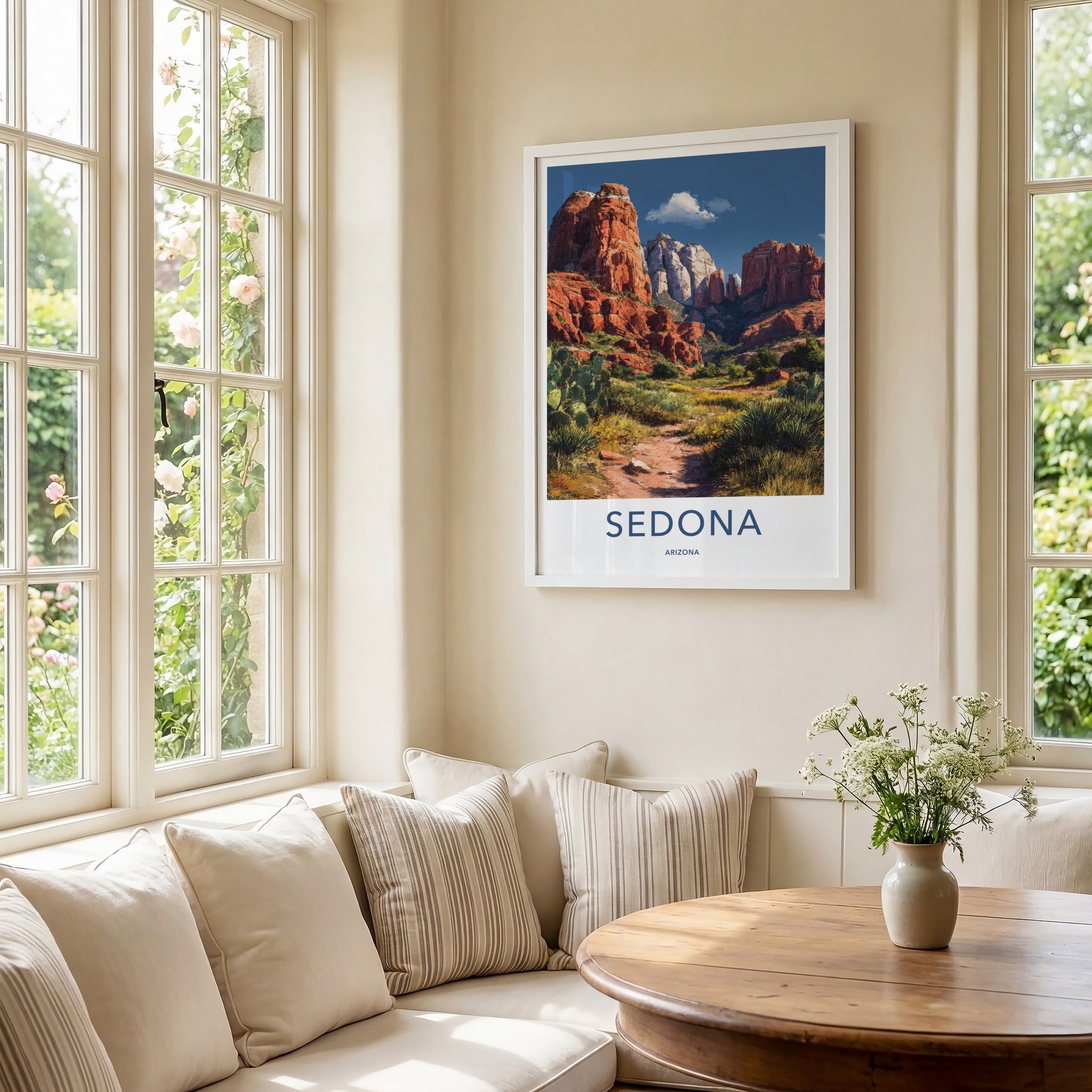 Sedona Poster - Arizona Travel Art