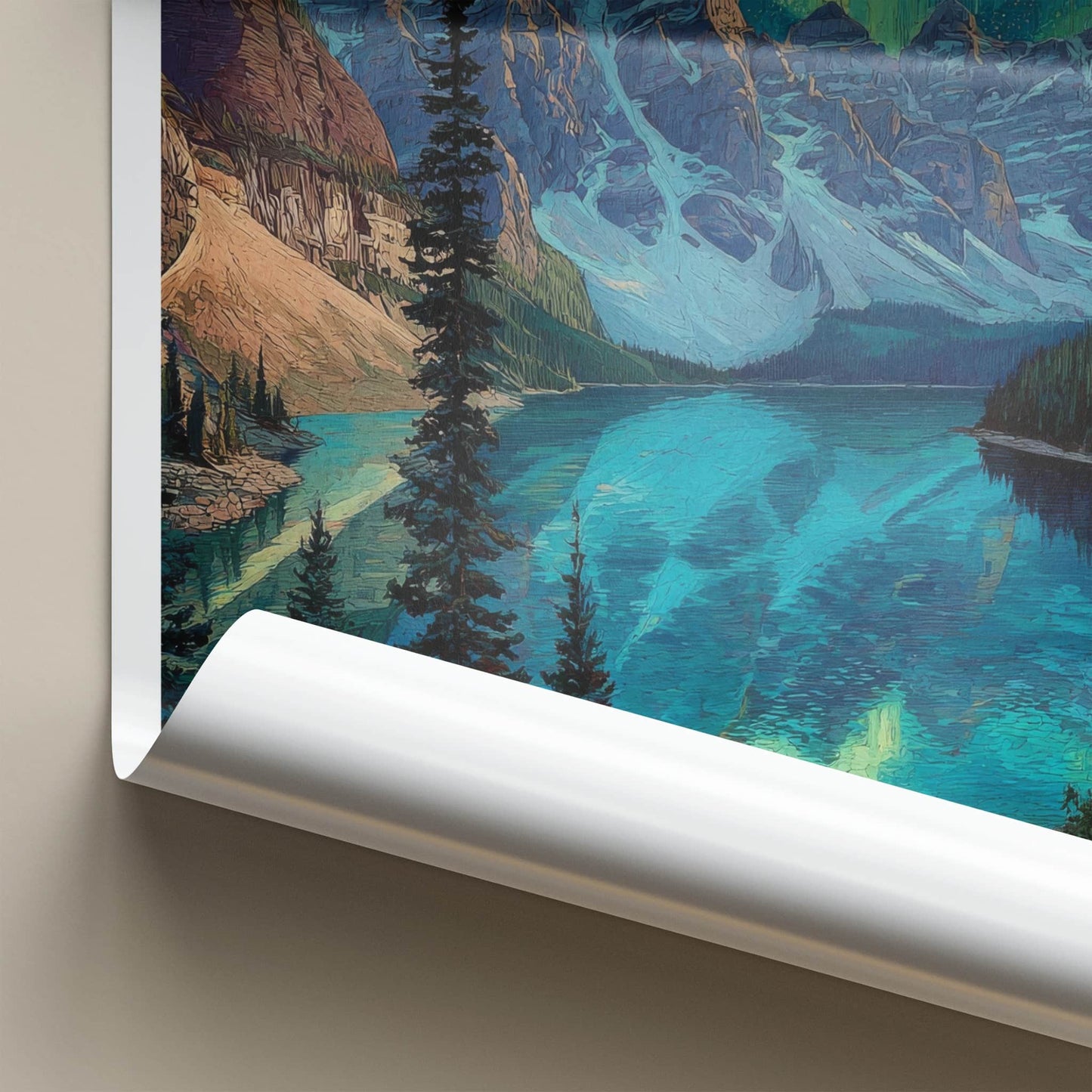 Moraine Lake Poster - Alberta Travel Art