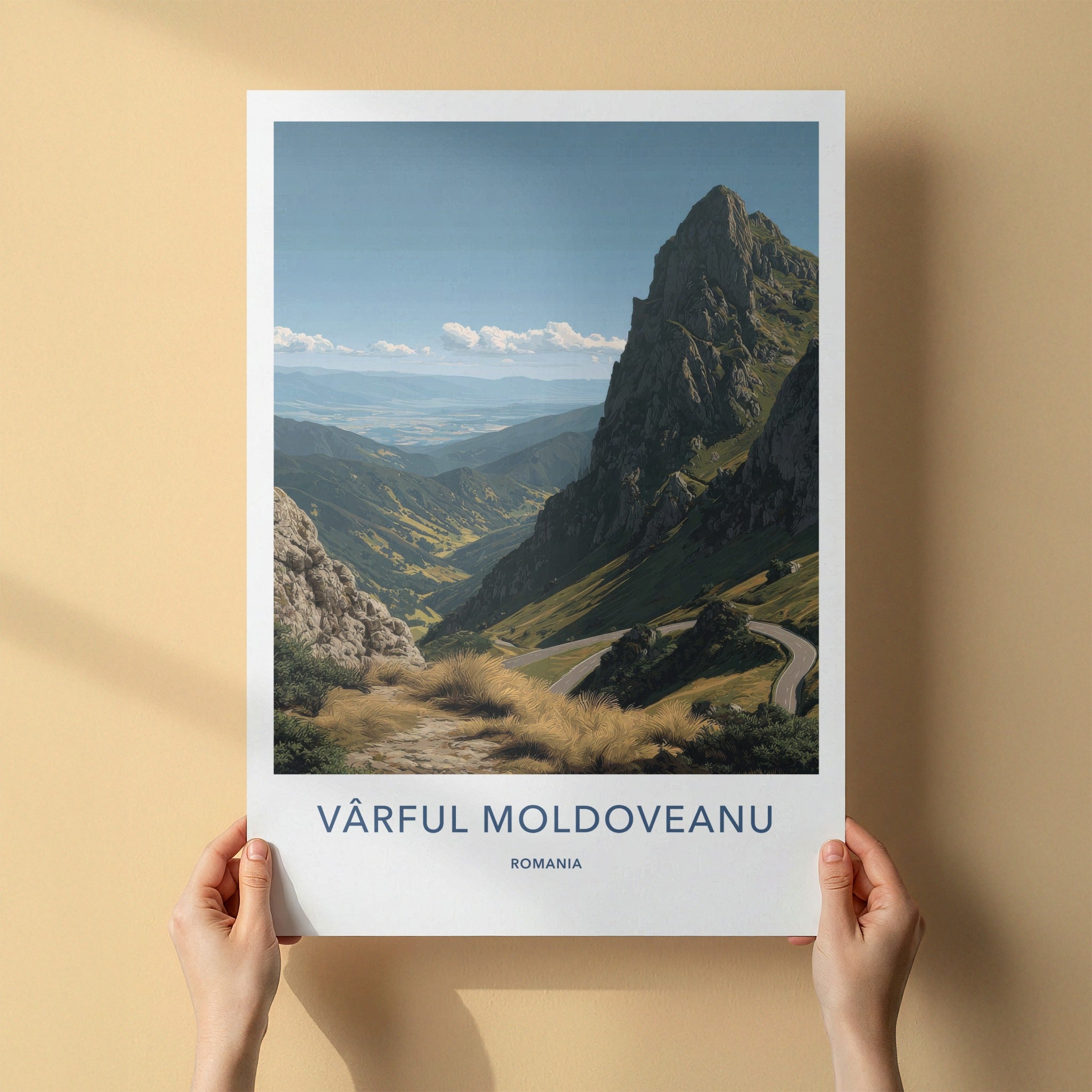 Varful Moldoveanu Poster - Romania Wall Art