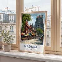 Madurai Poster - India Travel Print