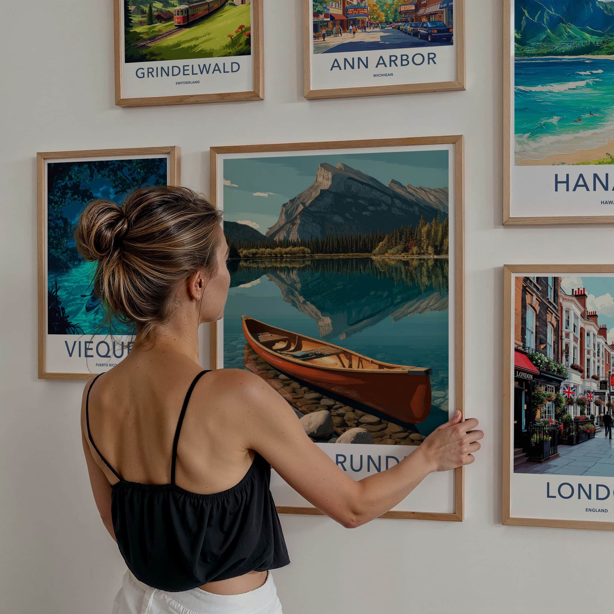 Mount Rundle Poster - Alberta Travel Art