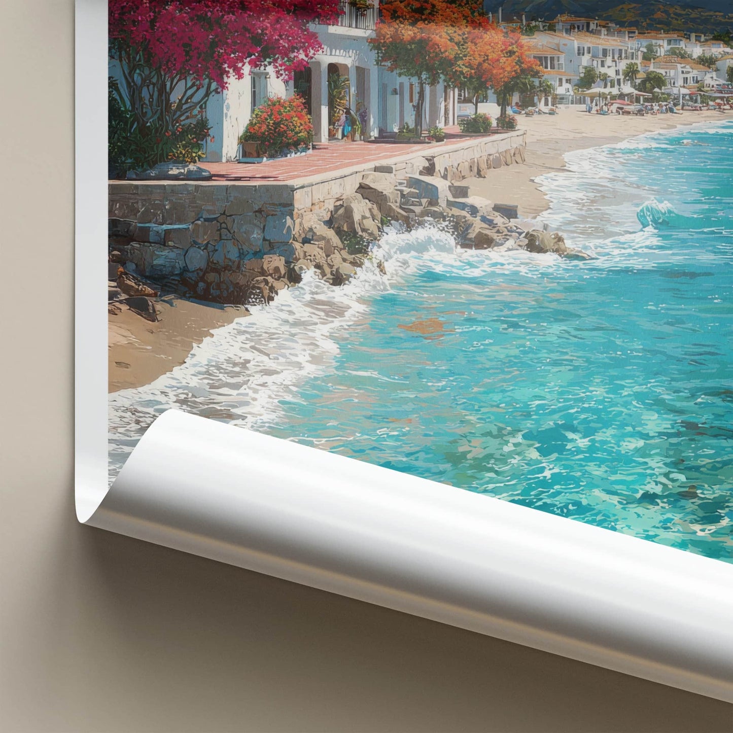 Marbella Poster - Spain Travel Print