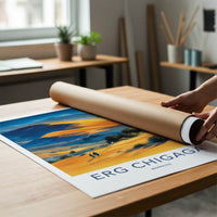 Erg Chigaga Poster - Morocco Travel Print