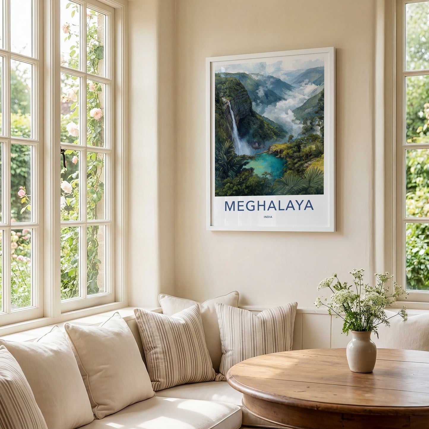Meghalaya Poster - India Travel Art
