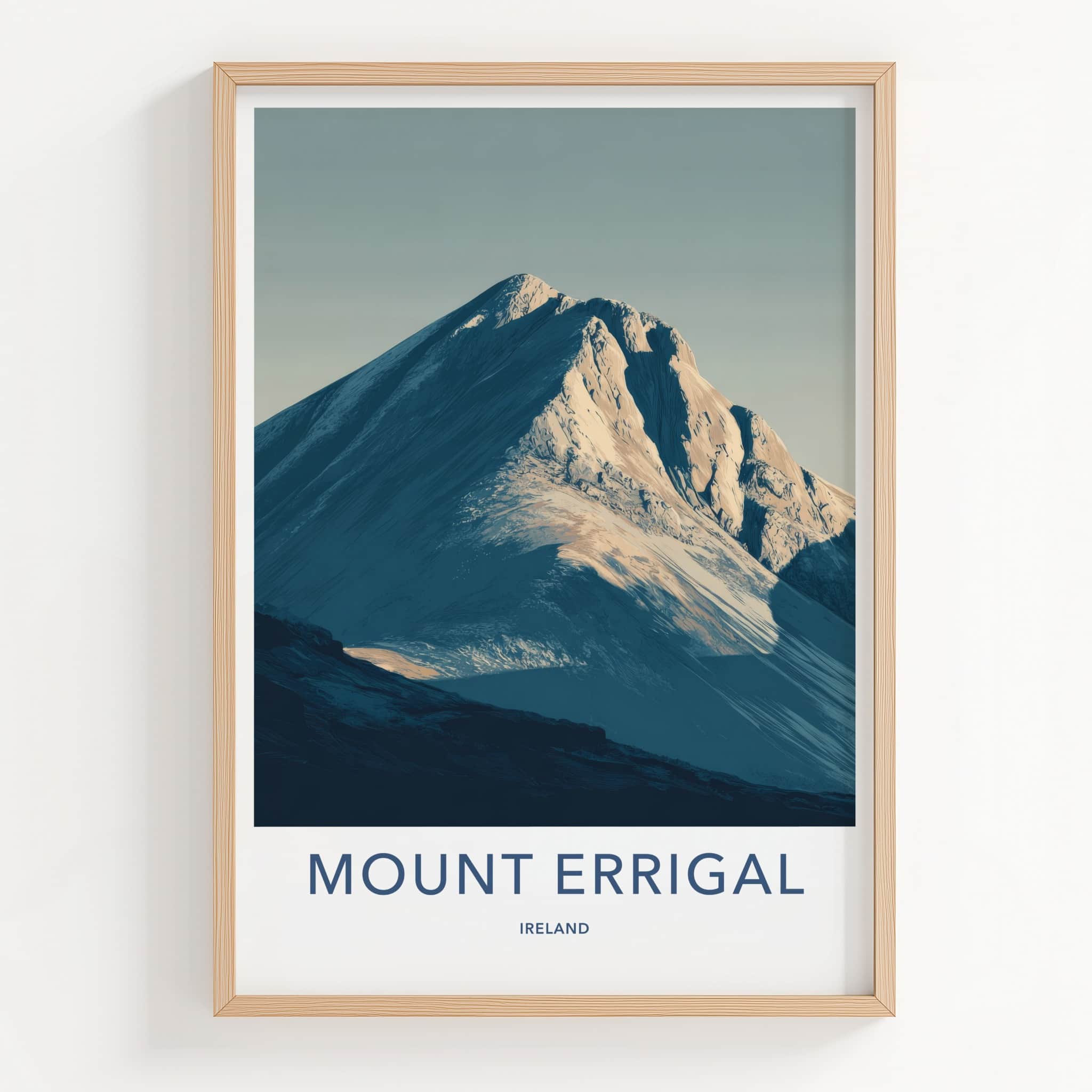Mount Errigal Poster - Ireland Travel Art