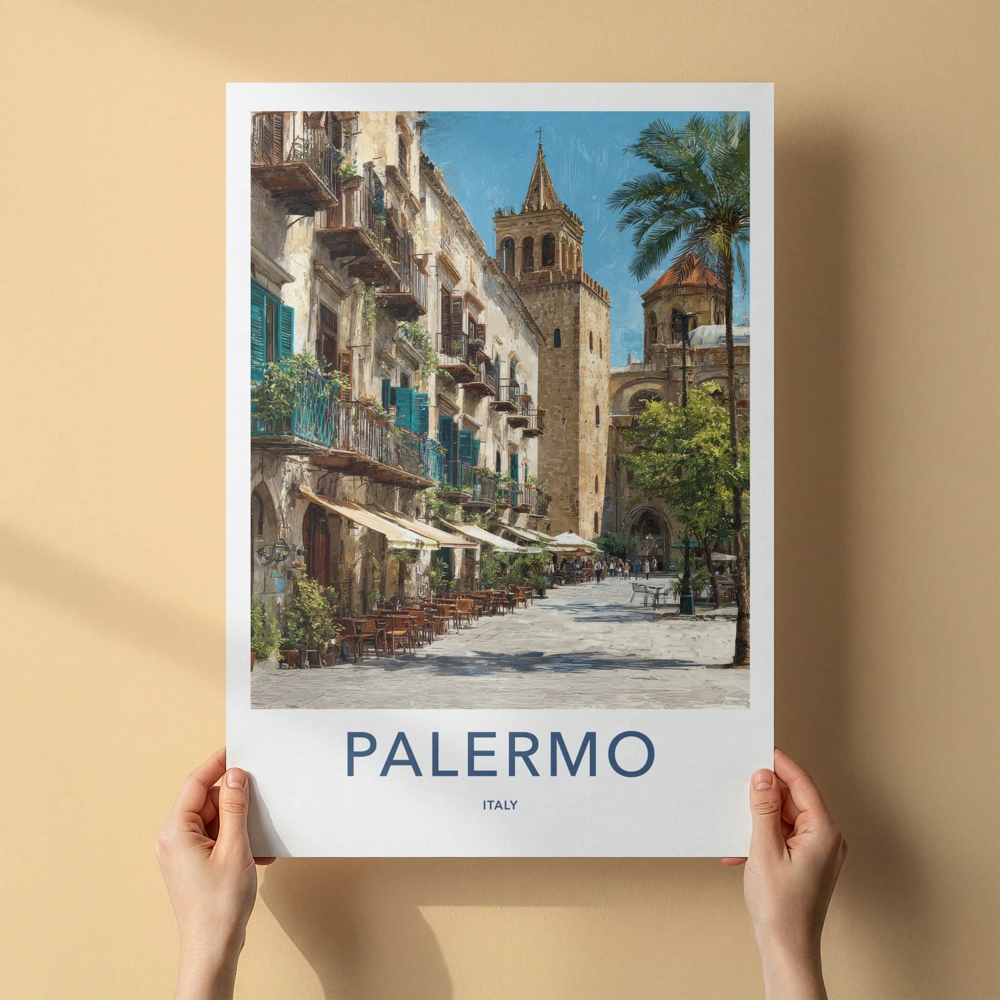 Palermo Poster - Italy Art