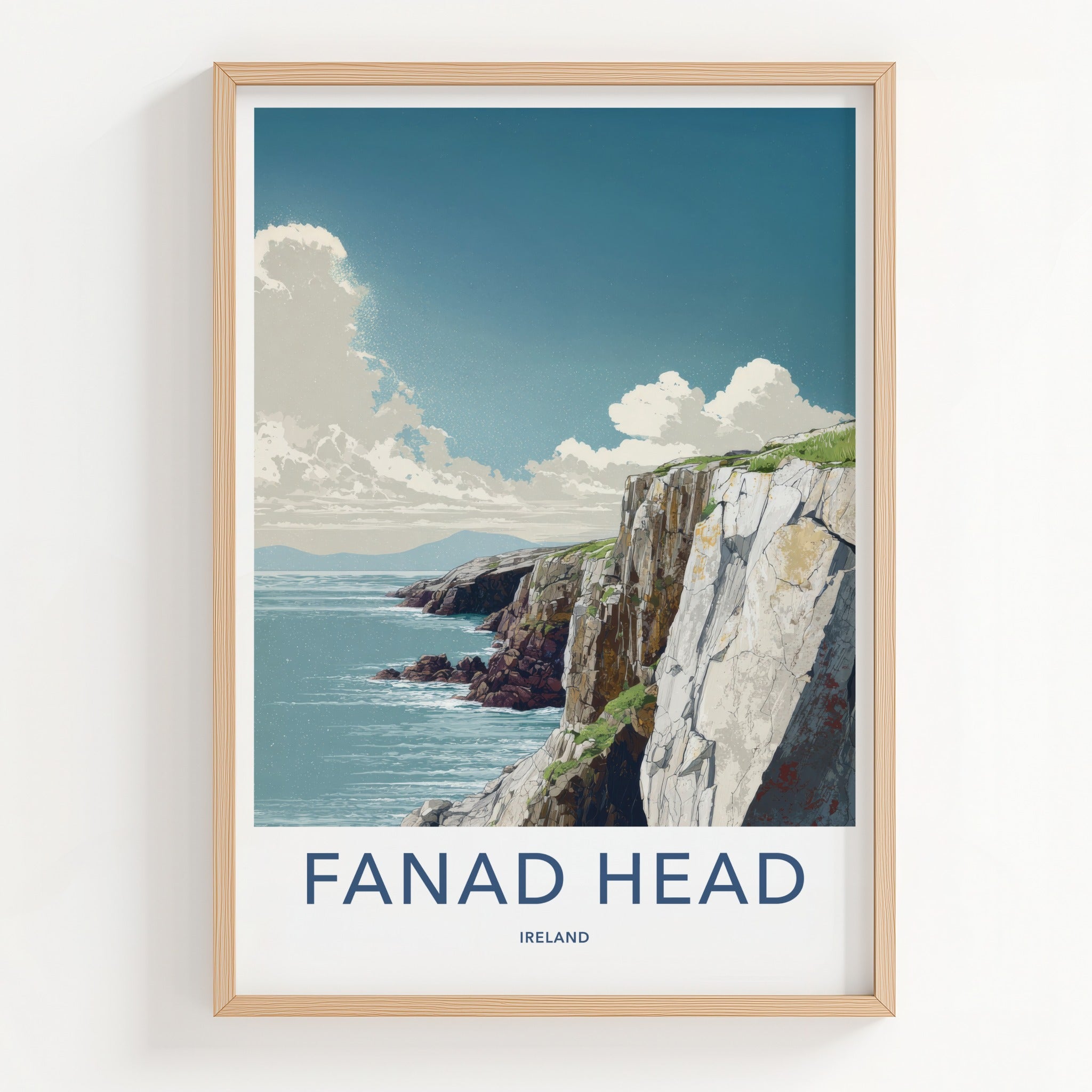 Fanad Head Poster - Ireland Travel Print
