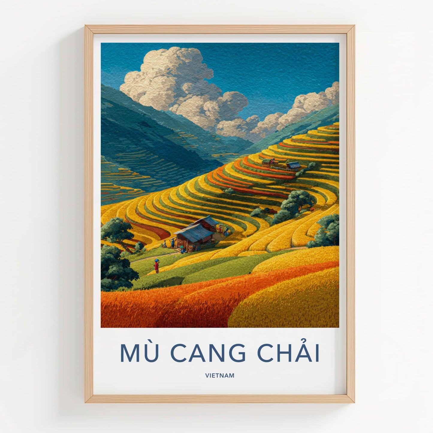 Mu Cang Chai Poster - Vietnam Fine Art