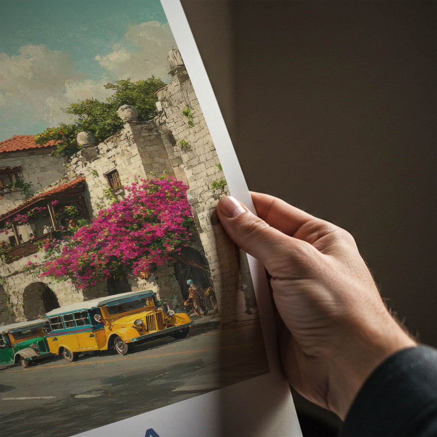 Manila Poster - Philippines Travel Art
