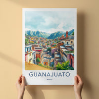 Guanajuato Poster - Mexico Travel Art