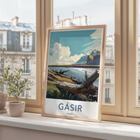 Gasir Poster - Iceland Travel Print