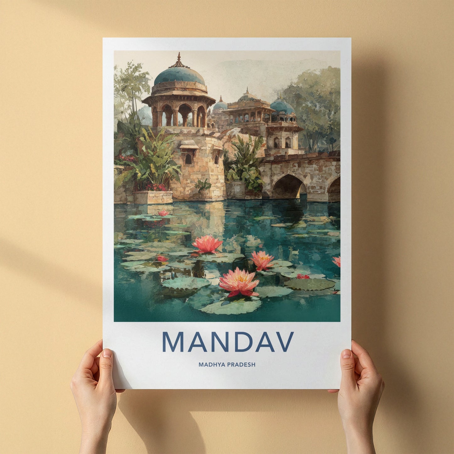 Mandav Poster - India Travel Art
