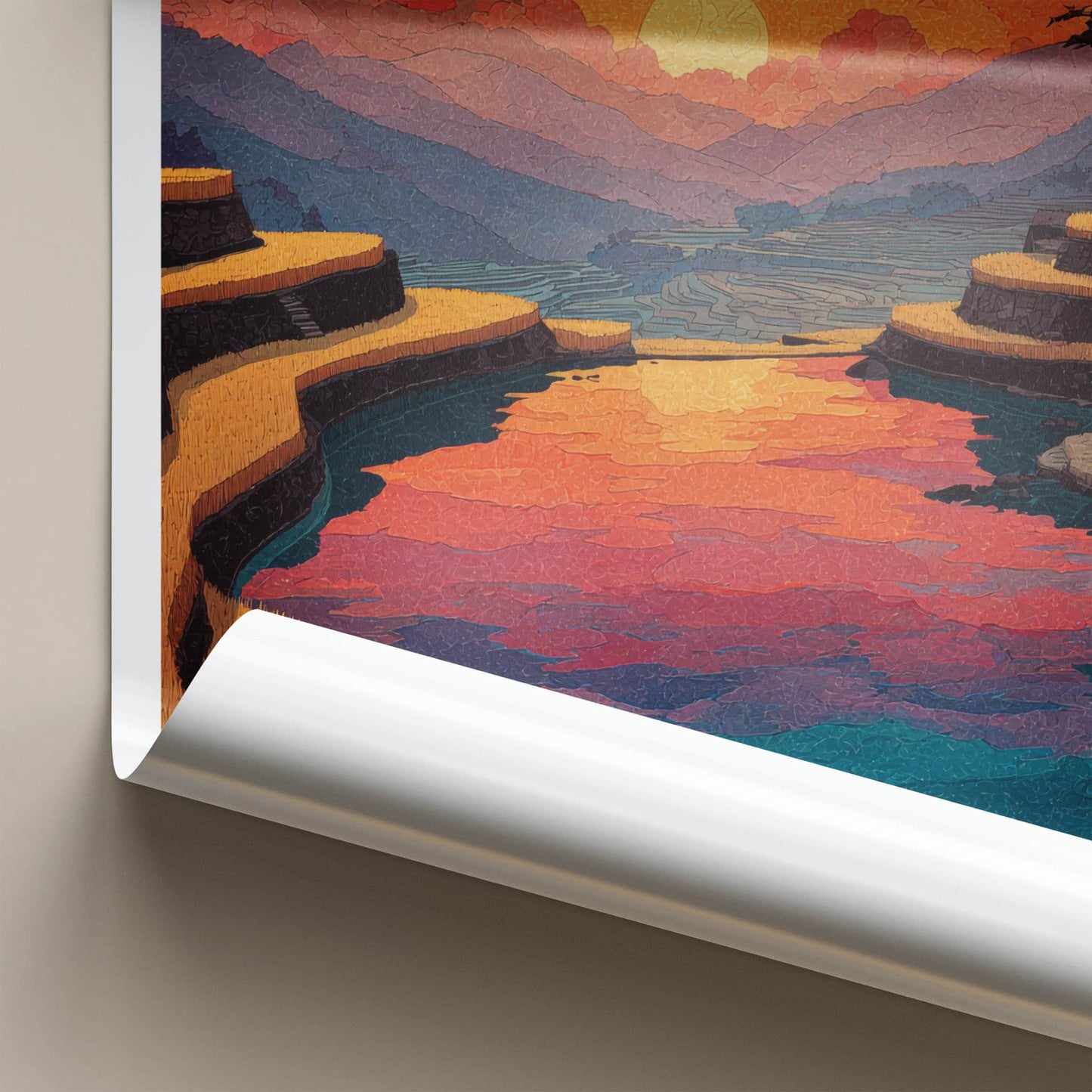 Mu Cang Chai Poster - Vietnam Fine Art