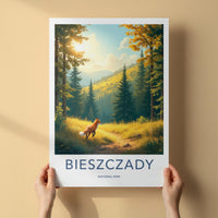Bieszczady National Park Poster - Scenic Mountain Print & Nature Wall