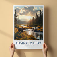 Losiny Ostrov Poster - Scenic Nature Print & Wildlife Wall Art