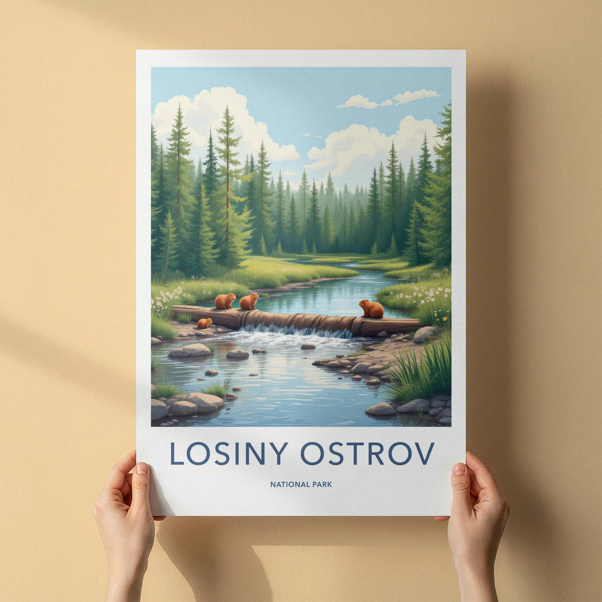 Losiny Ostrov Poster - Russia Wall Art