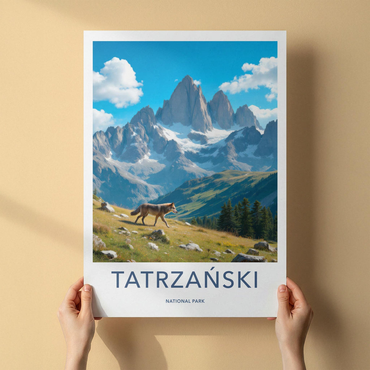 Tatra National Park Poster - Scenic Landscape Print With Mountain