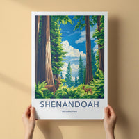 Shenandoah National Park Poster - Scenic Skyline Drive Art & Nature