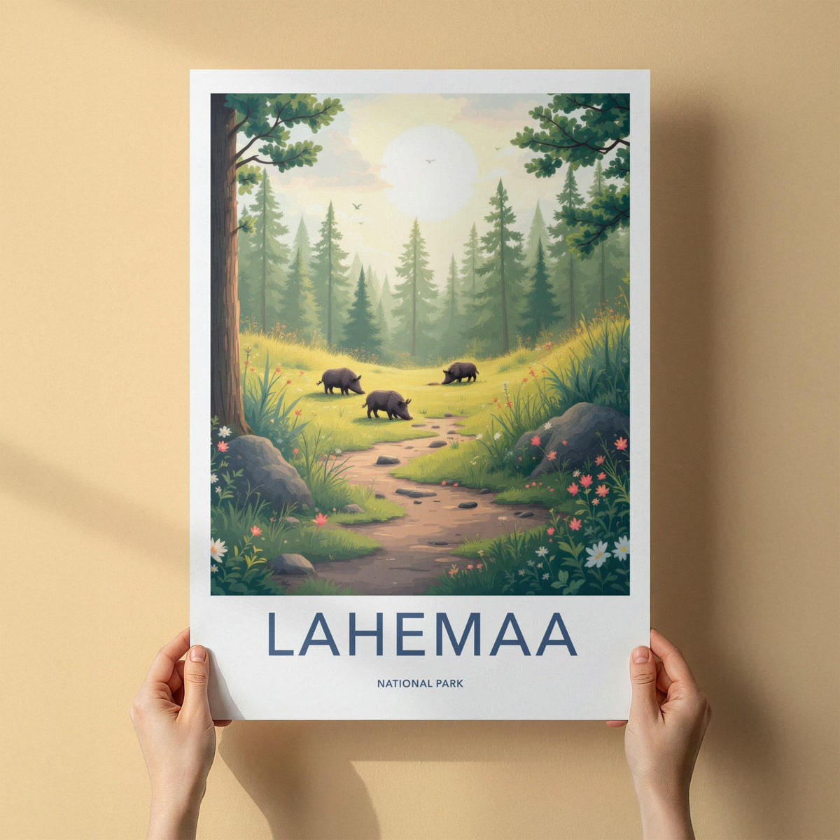 Lahemaa National Park Poster - Estonia Wall Art
