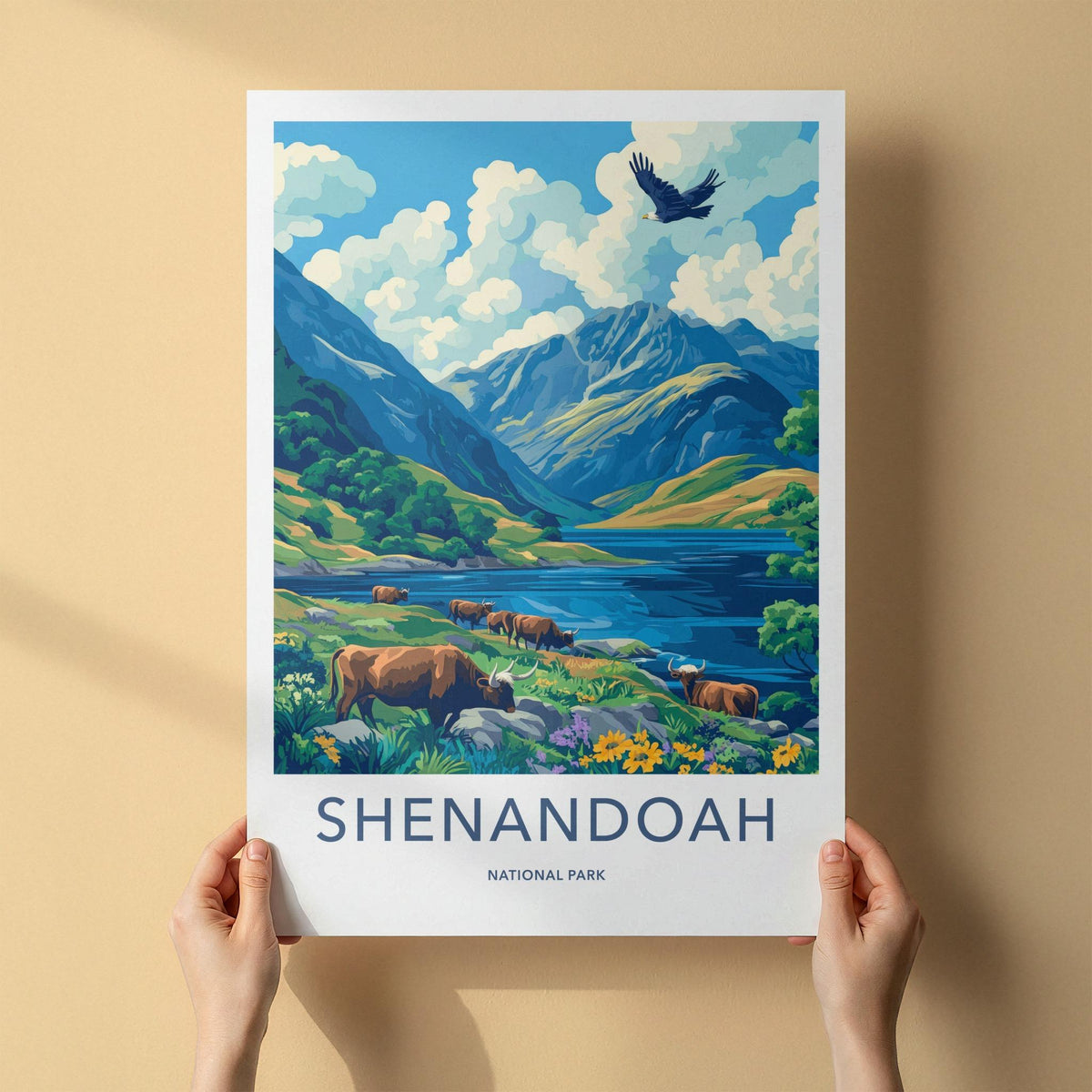 Shenandoah Poster - Virginia Wall Art