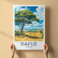 Kafue National Park Poster - African Safari Art