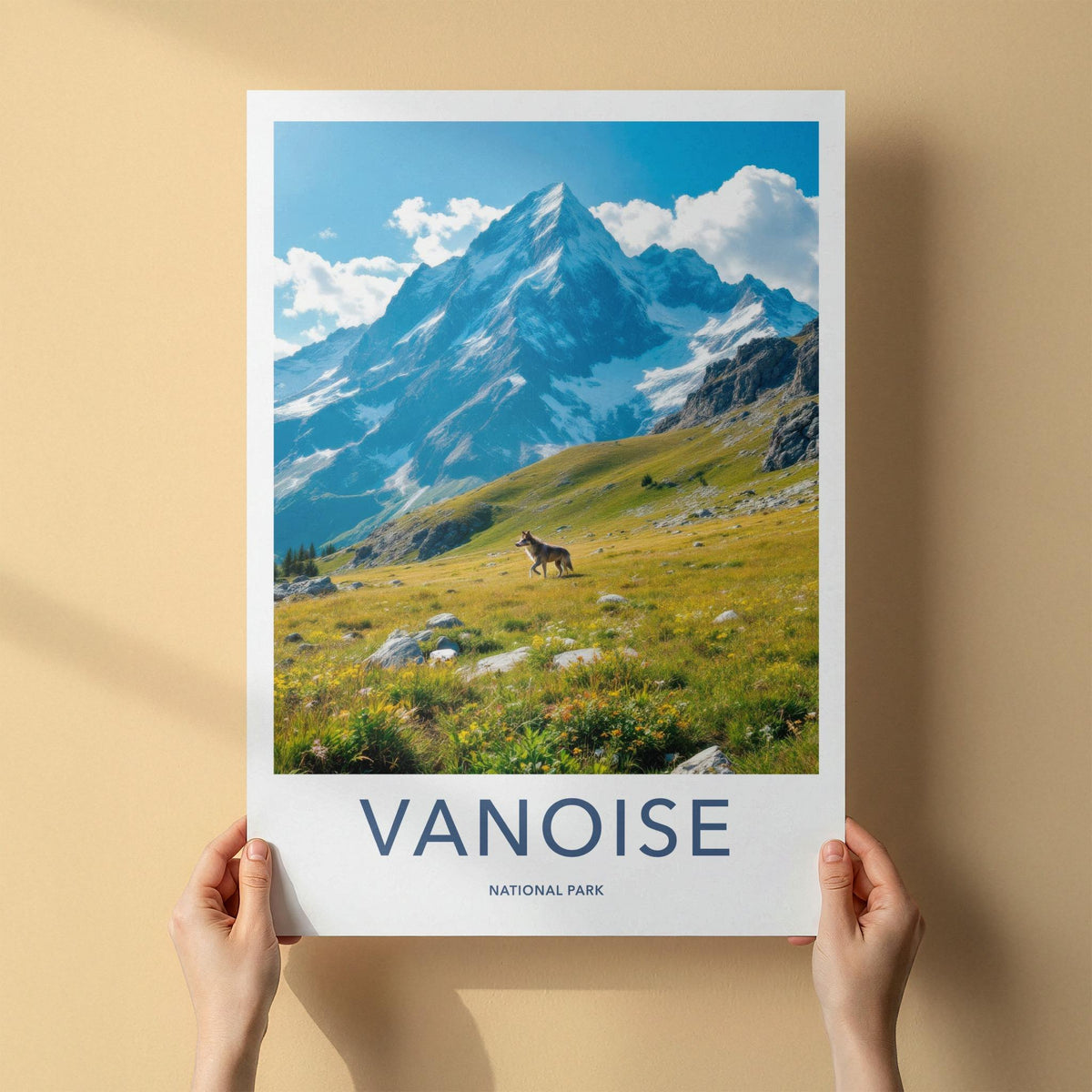 Vanoise National Park Poster - French Alps Wall Decor & Mountain