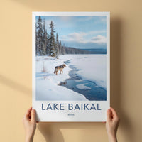Lake Baikal Poster - Scenic Siberia Landscape Print