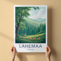 Lahemaa National Park Poster - Nature Wall Art & Forest Landscape