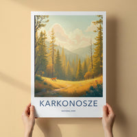 Karkonosze National Park Poster - Scenic Mountain Decor & Nature