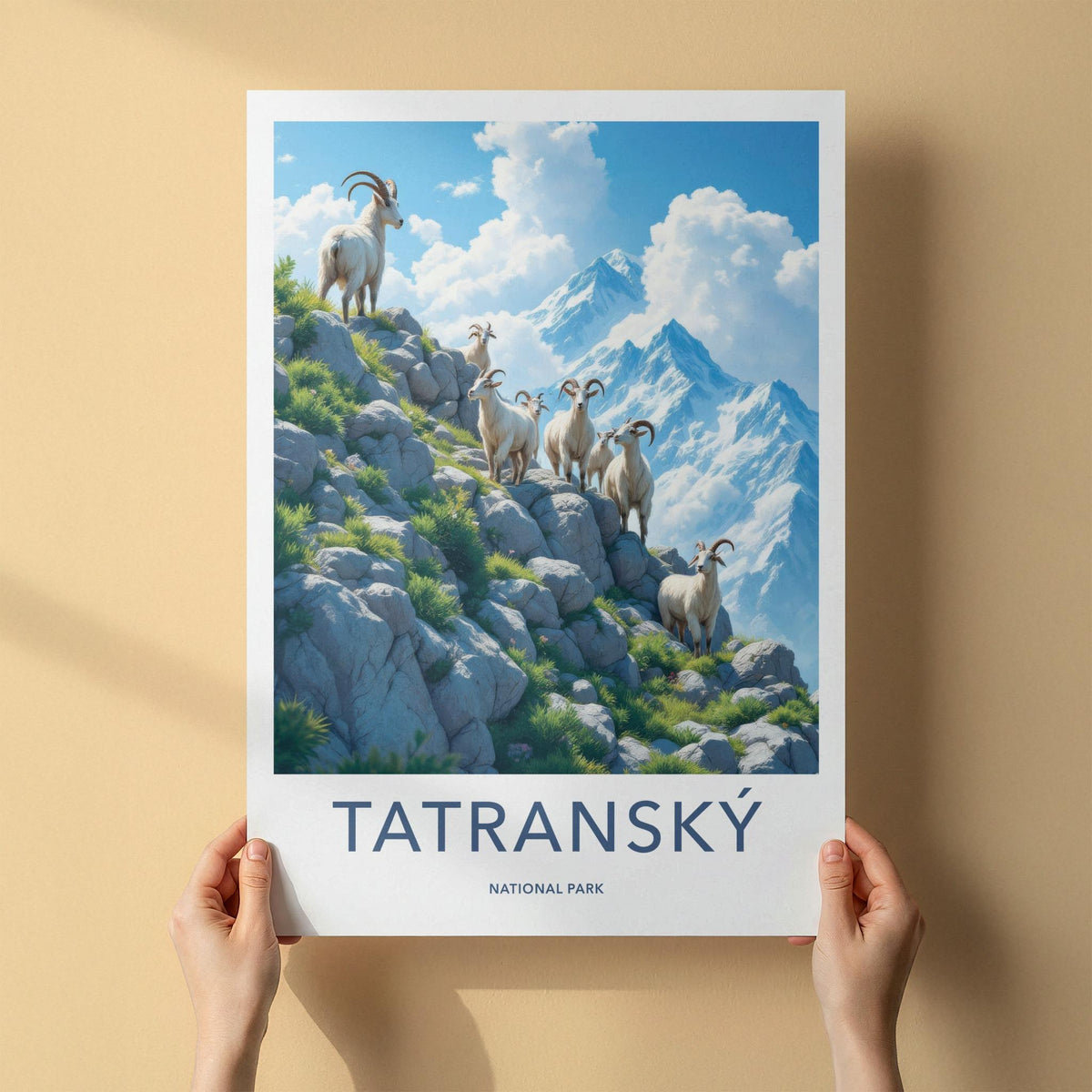 Tatranský National Park Poster - Alpine Landscape Wall Art & Scenic
