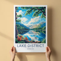 Lake District Poster - British Landscape Print