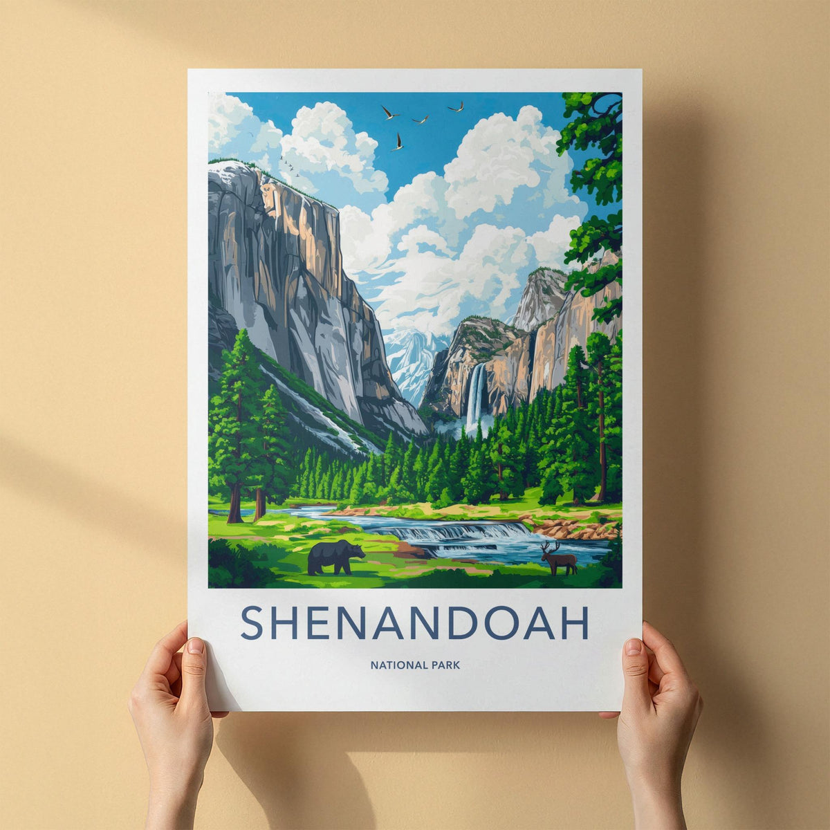 Shenandoah Poster - Virginia Wall Art