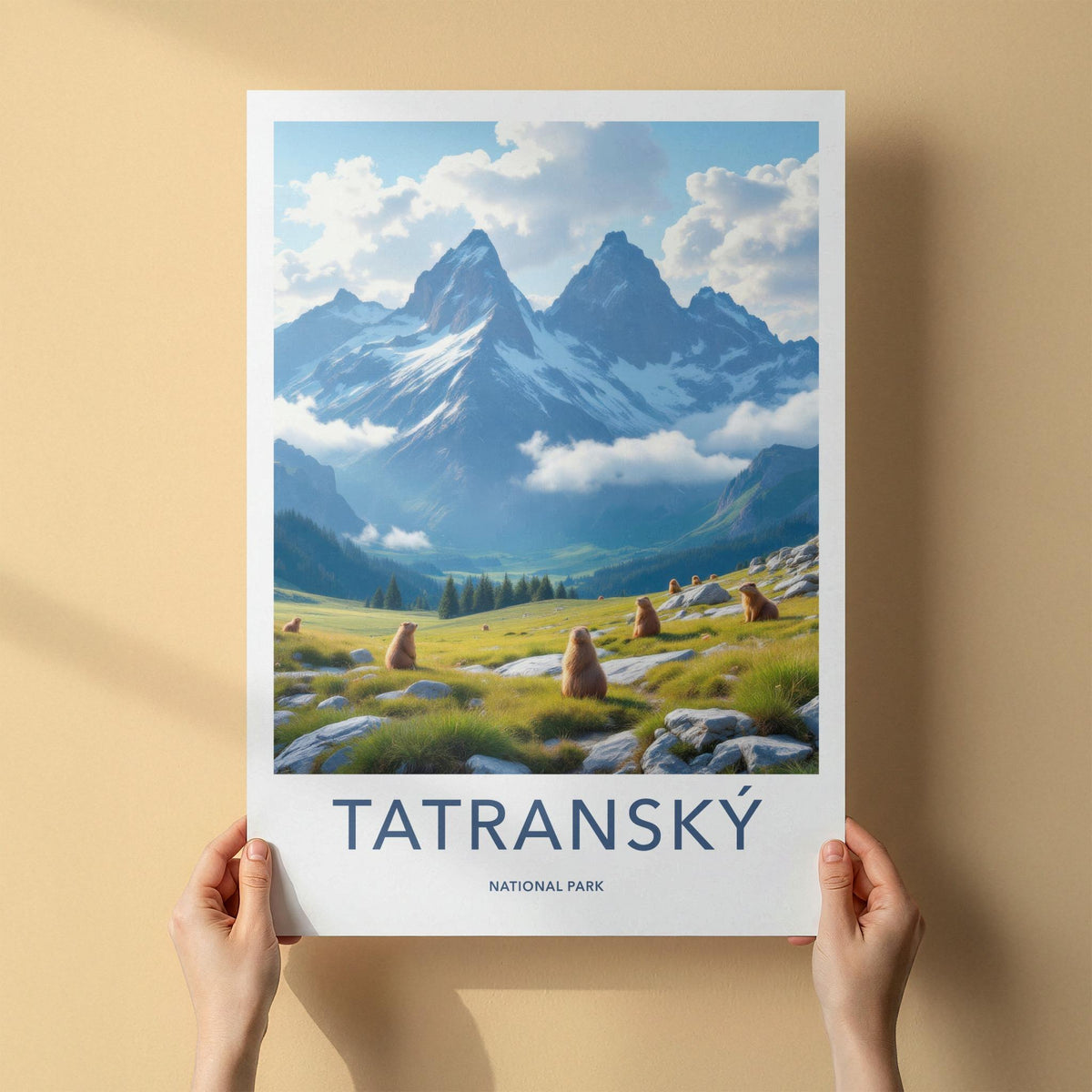 Tatra National Park Poster - Scenic Mountain Scenery Print