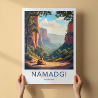 Namadgi National Park Poster - Australia Wall Art With Scenic View