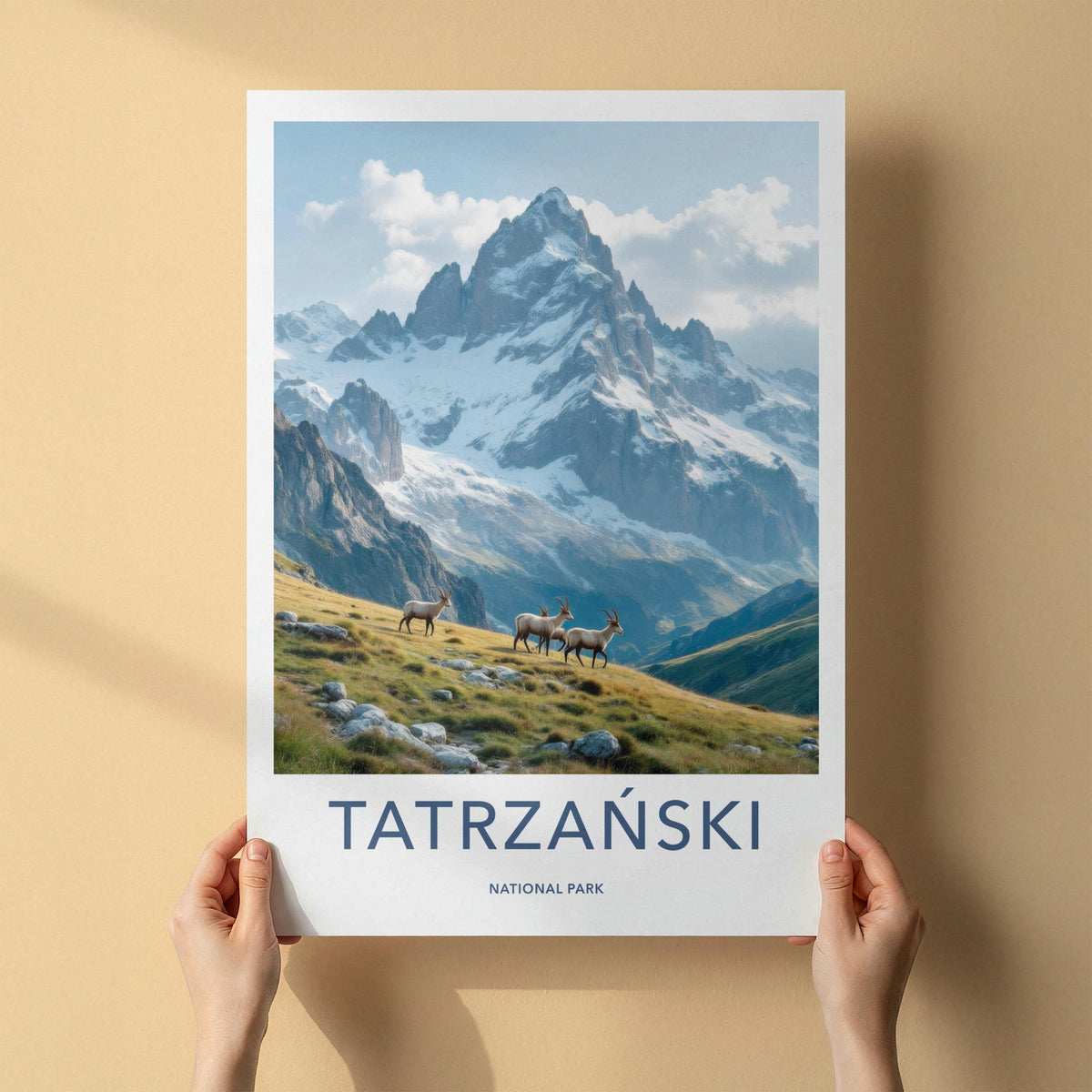 Tatra National Park Poster - Alpine Landscape Print & Wildlife Wall