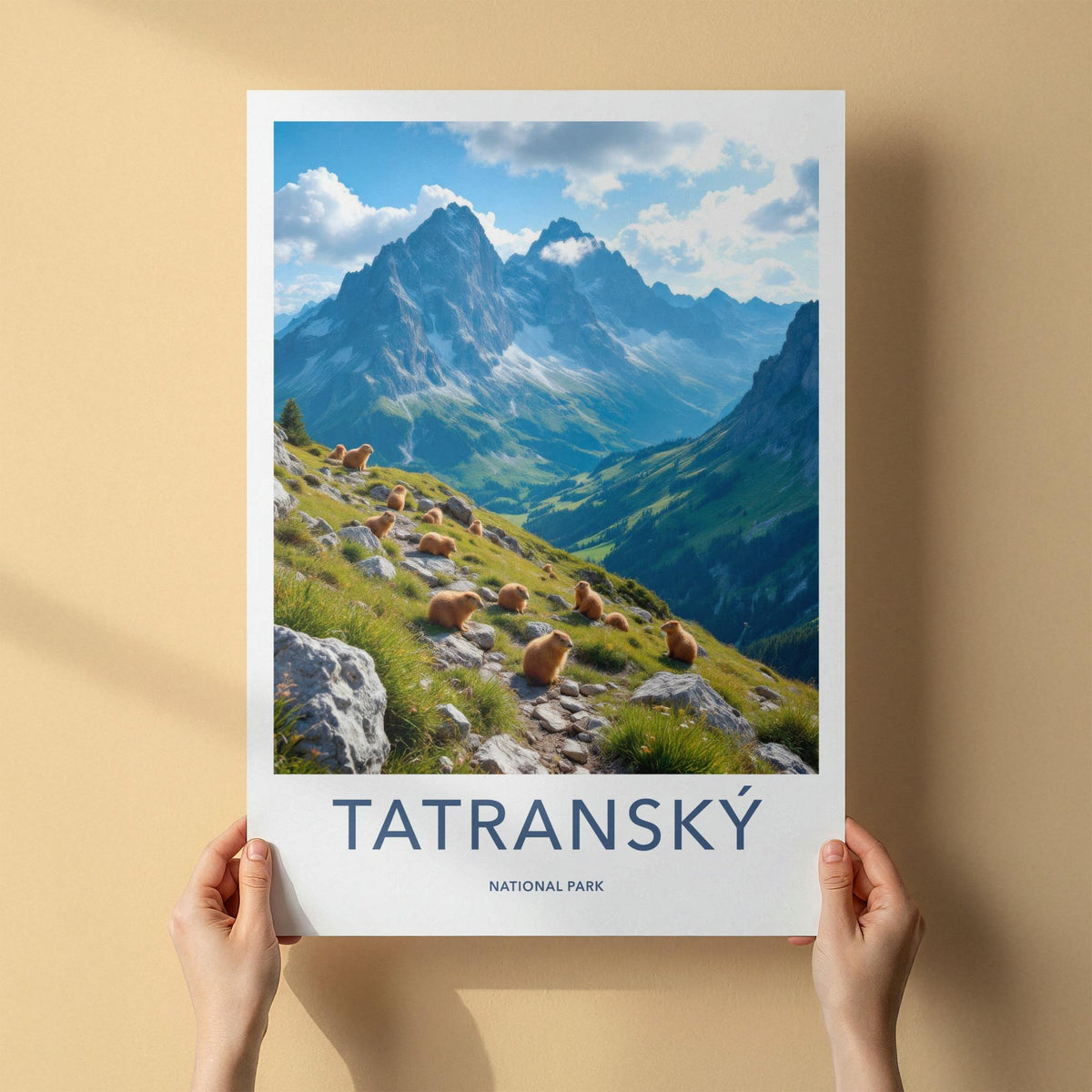 Tatra National Park Poster - Scenic Mountain View Wall Art for Rustic