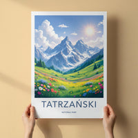 Tatrzański Poster - Scenic Mountain Landscape Print With Majestic