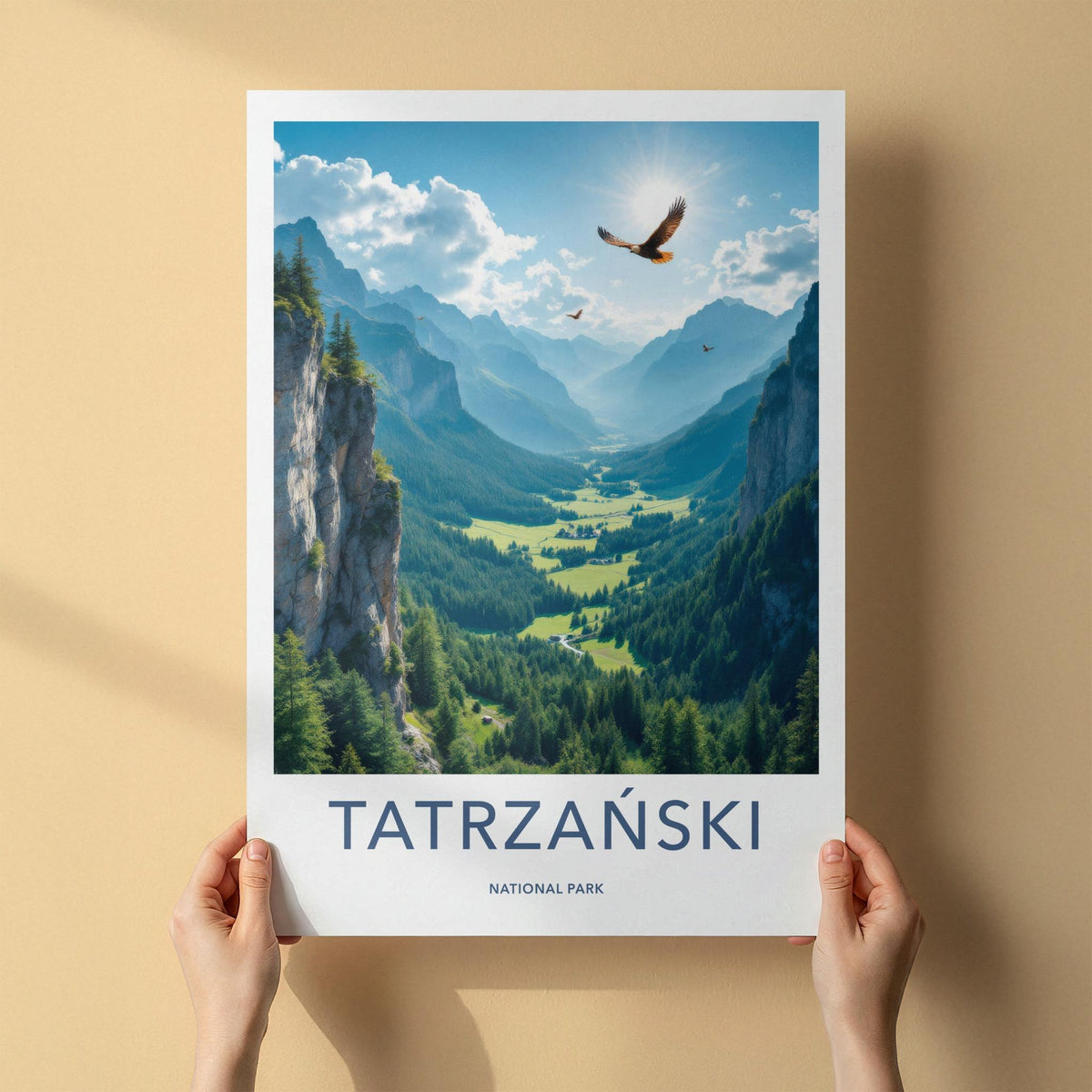 Tatrzański National Park Poster - Mountain Landscape Print & Scenic