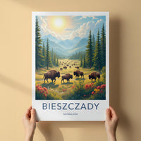 Bieszczady National Park Poster - Scenic Poland Landscape Print